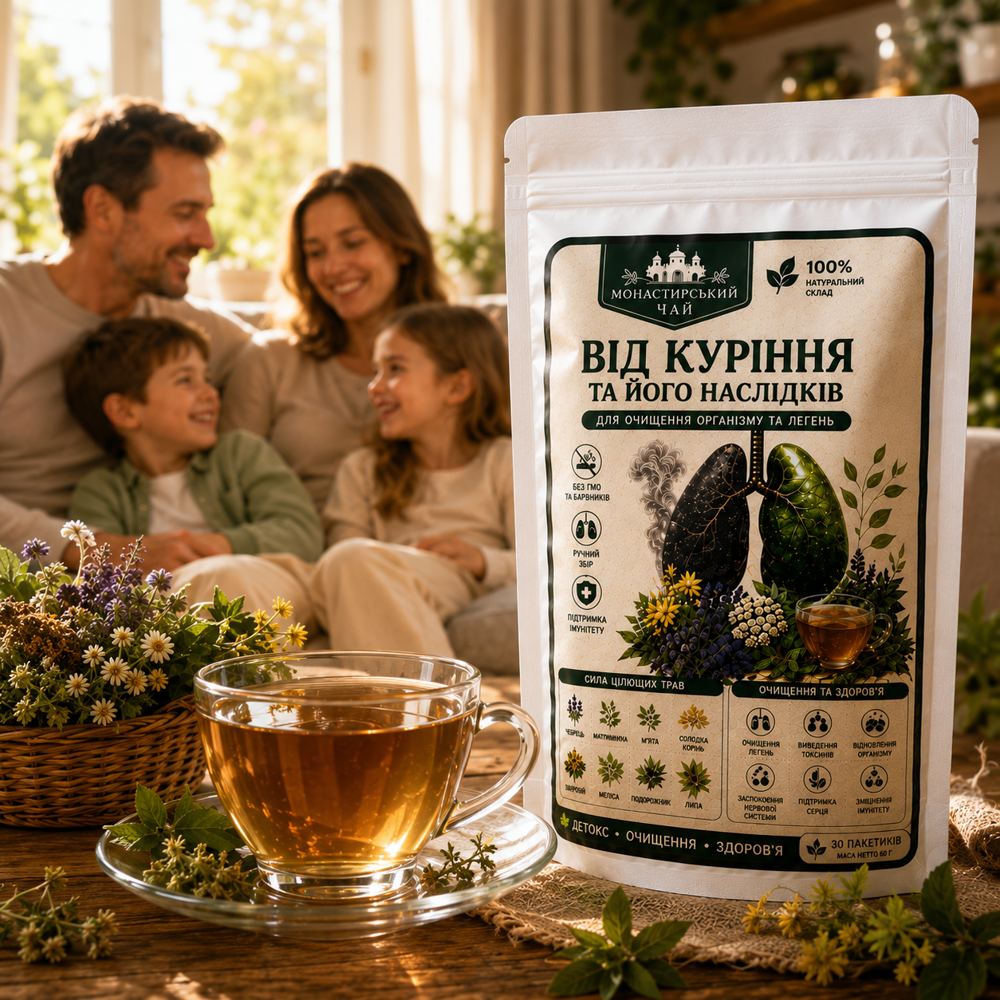 Монастирський чай від куріння